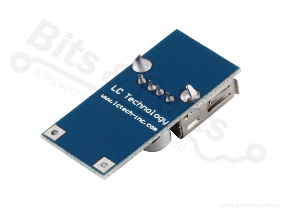 Spanningsconverter DC-DC Step Up 5V Uin:0,9-5,0V Uout:5V 0,6A USB